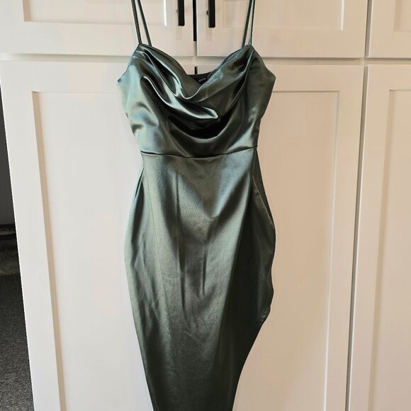 Windsor Dress Girls Sz Large Green Homecoming Formal Prom Wedding - Picture 1 of 8